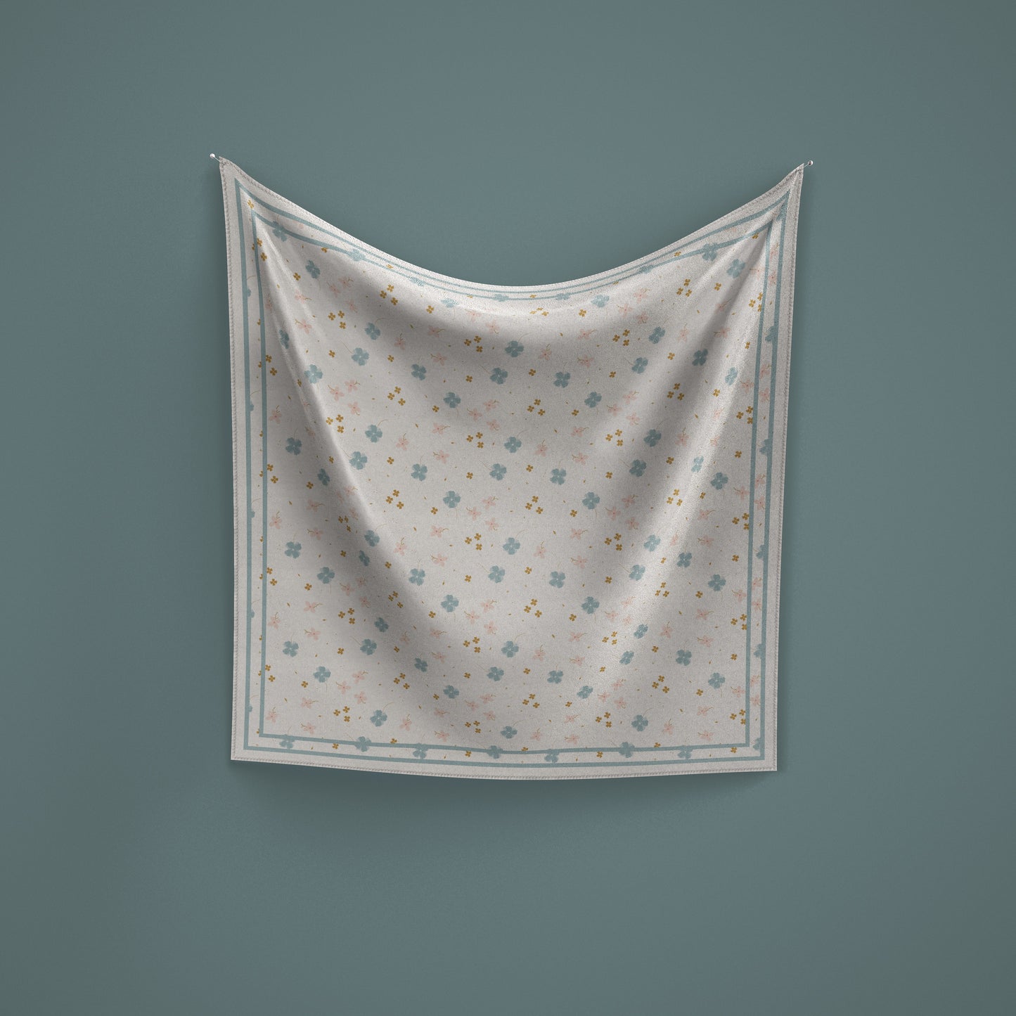 Pressed Flowers Scarf