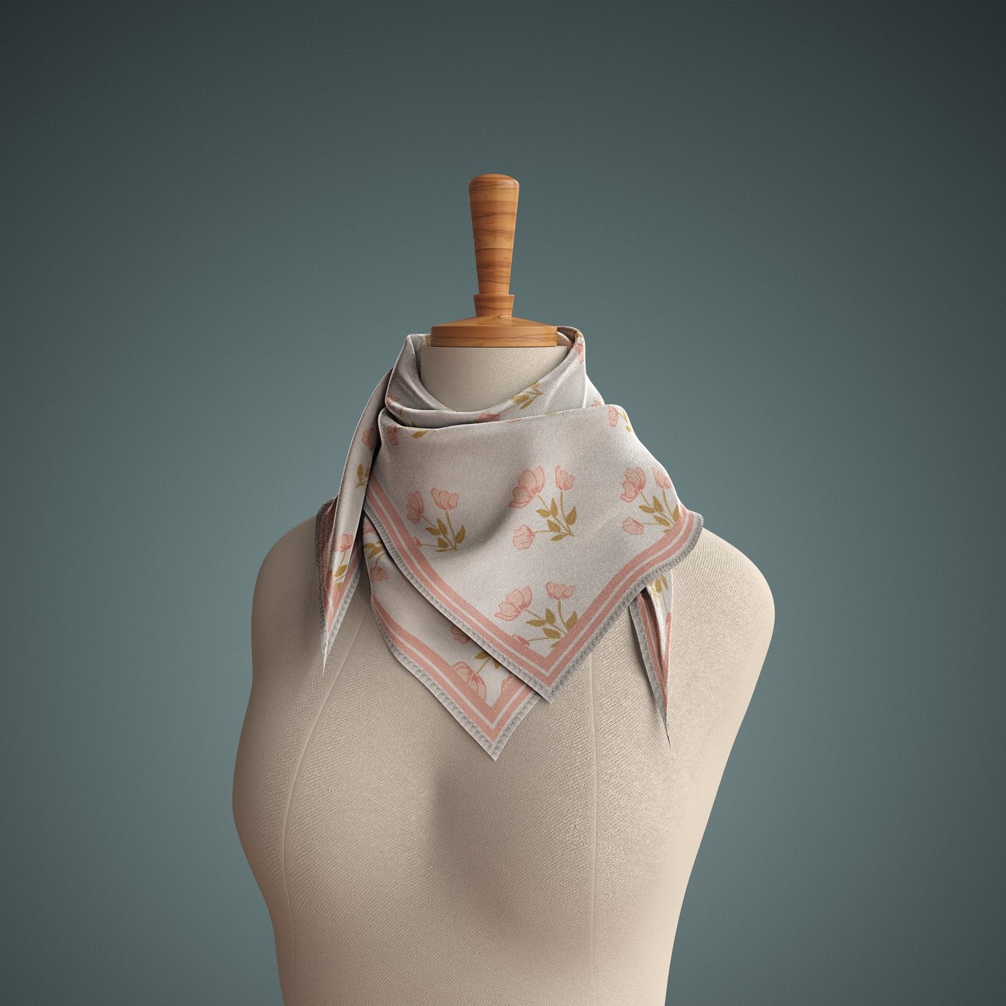 Spring Tulips Scarf